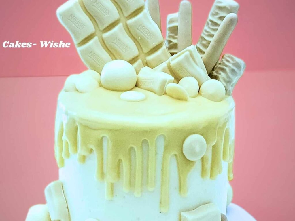  it is a White Chocolate Cake its is loaded with the cream and whitness of these atrribute 